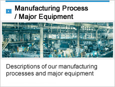 Manufacturing Process / Major Equipment